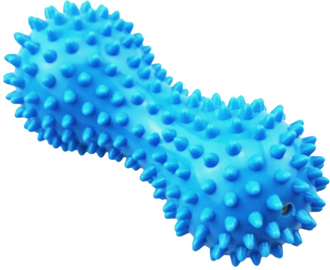 휴다온 땅콩 발마사지 지압볼, 블루, 1개