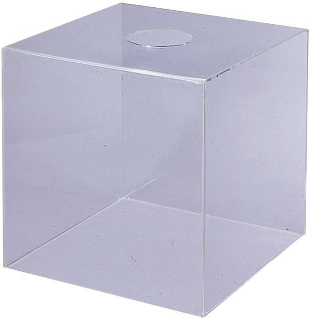 Life 徠福 壓克力摸彩箱 大, 1個, 透明