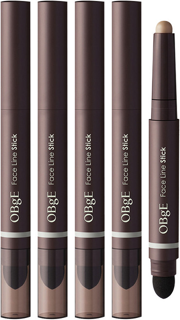 OBge 페이스 라인 스틱 1.3g, 4개