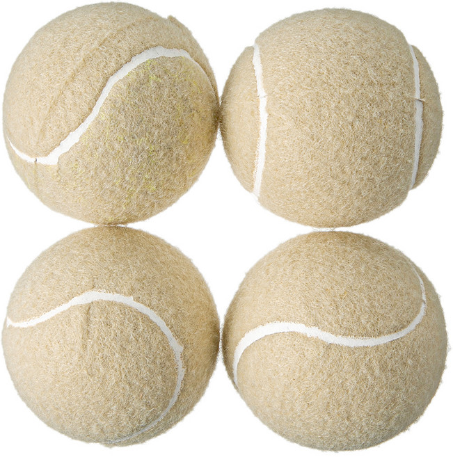 코멧 테니스공 가구발 커버, 베이지, 4개