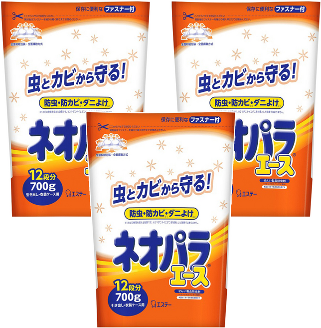 ST 雞仔牌 便利防蟲劑 700g, 1包, 3包