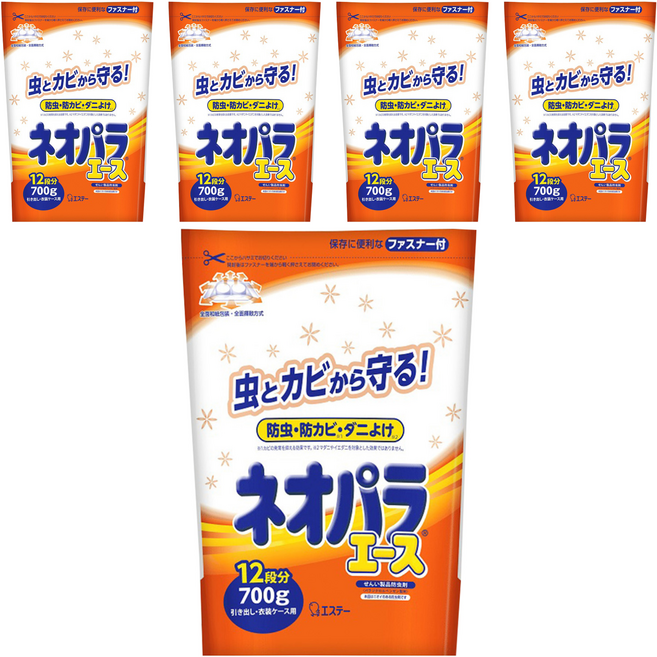 ST 雞仔牌 便利防蟲劑 700g, 1包, 5包