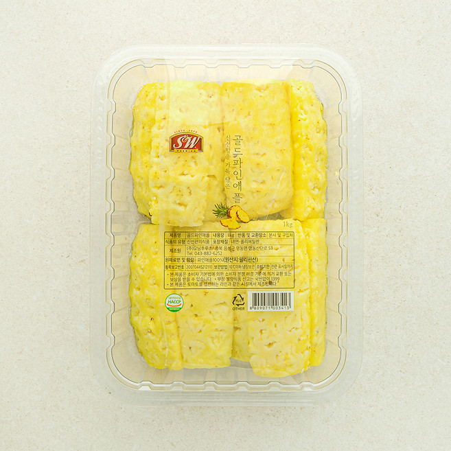 S&W 골드파인애플 스틱형, 1kg, 1개