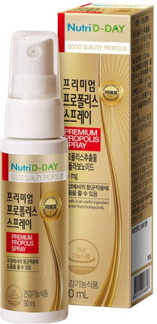 뉴트리디데이 프리미엄 프로폴리스 스프레이, 30ml, 1개