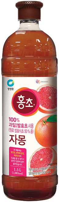 홍초 자몽, 1.5L, 1개