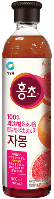 홍초 자몽 음용식초, 900ml, 1개