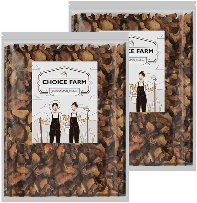 초이스팜 국내산 볶은 돼지 감자차, 1kg, 2개