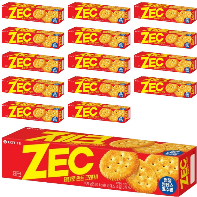 제크 오리지날, 100g, 15개