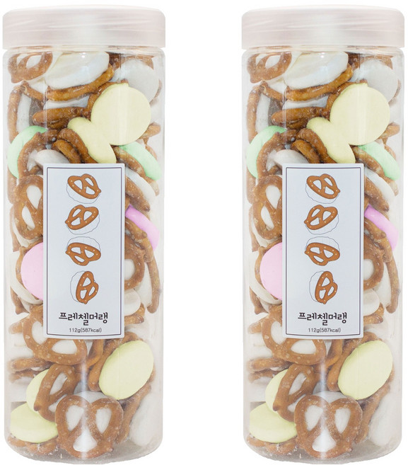 甜鹹蝴蝶餅馬林糖, 112g, 2罐