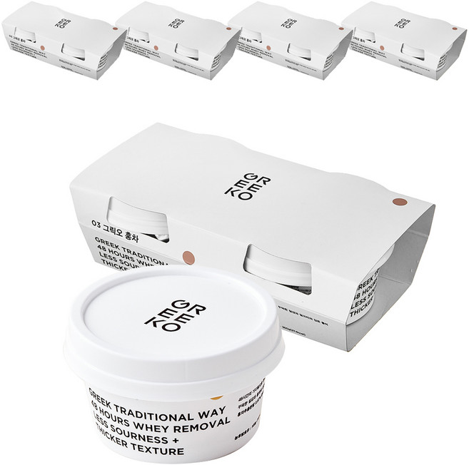 그릭오 홍차 그릭요거트, 100g, 10개