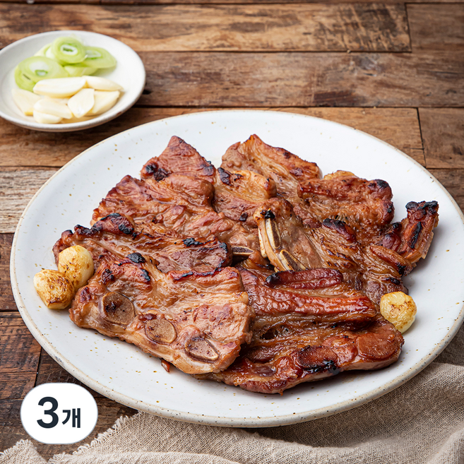 고급진 양념 돼지갈비 1kg(500g 2개입) (냉장), 1kg, 3개