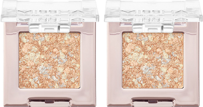 미샤 글리터 프리즘 아이섀도, No 21 캔들 프리즘, 2개