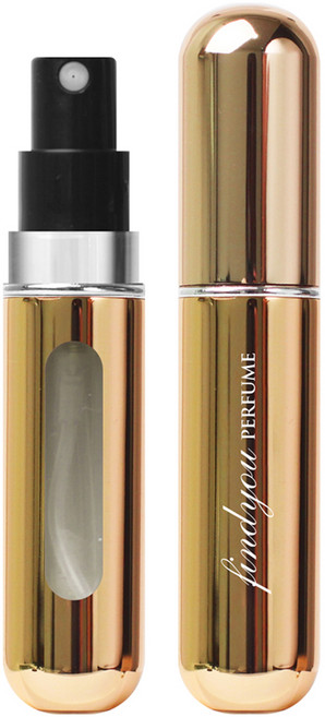 파인듀 향수 공병 5ml, 골드 유광, 1개