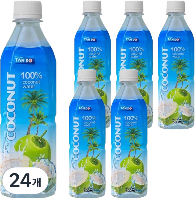 탄도 코코넛 워터 100%, 500ml, 24개