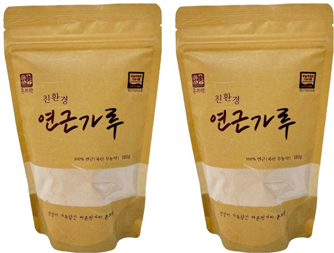 On Tteu Rak 環保蓮藕粉, 180g, 2個