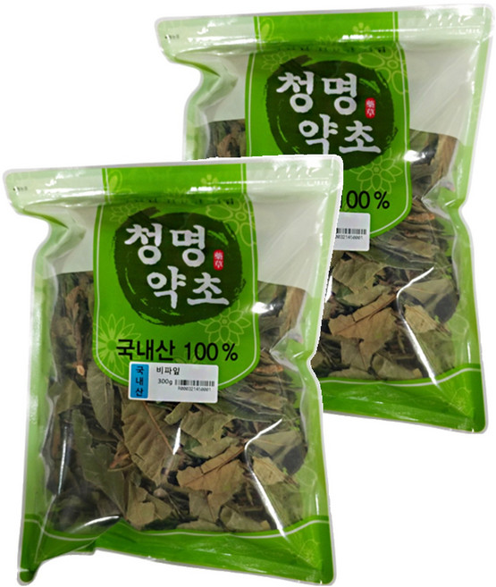 清明藥草 梨枇杷葉, 300g, 2個