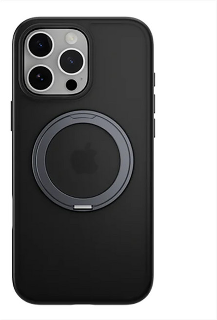 MAGEASY 360M 防摔 手機殼 iPhone 16 Pro MagSafe 磁吸旋轉支架 相機控制按鍵版 黑色