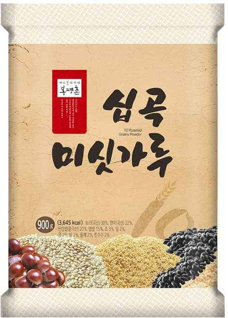 봉평촌 10곡 미숫가루, 900g, 1개