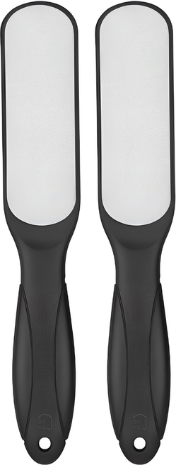 밝은리빙 풋케어 양면 블랙 발각질제거기, 1개입, 2개, 56g