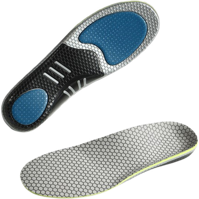 한봄누리 기능성 아치 깔창 양발착용 세트 그레이, 1세트