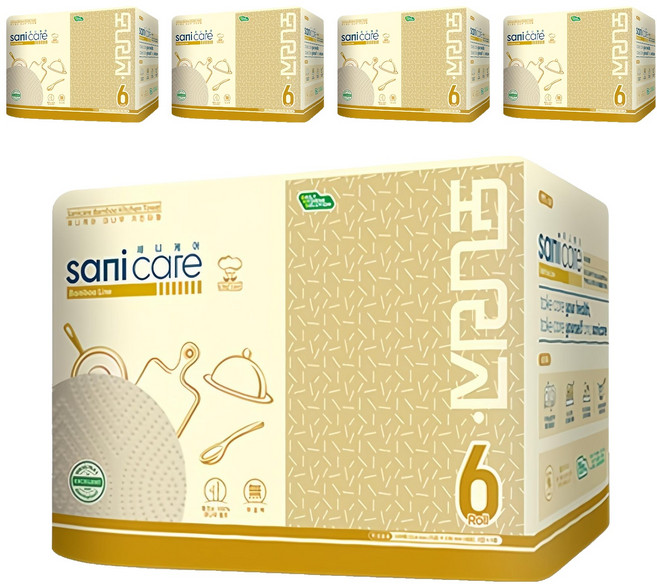 모나리자 세니케어 대나무 롤 키친타올, 30개, 140매