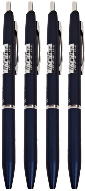 PILOT 百樂 Acroball 輕油筆 BAC-1SEF-NV 1000型 0.5, 海軍藍, 4支