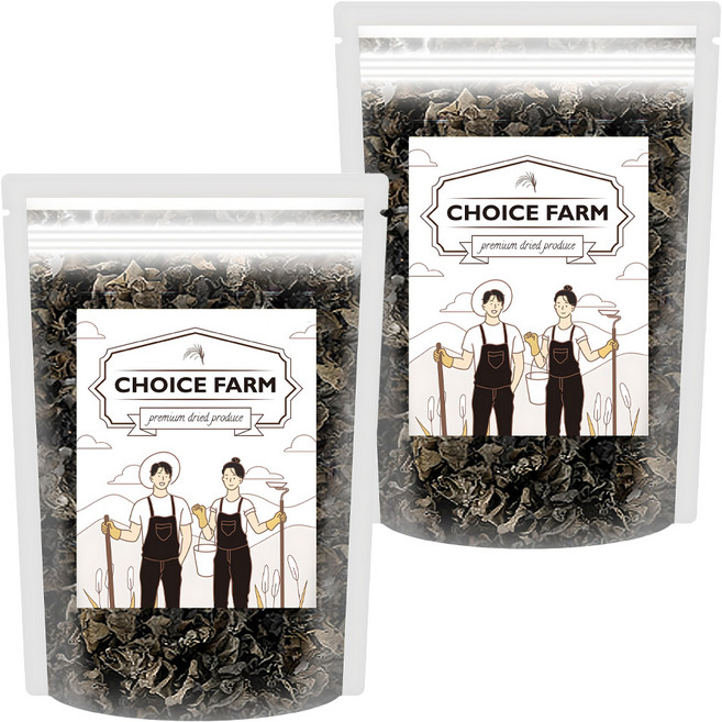 초이스팜 건목이 버섯, 70g, 2개
