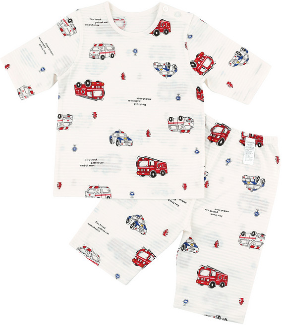 Maykids Let's Go 出動 七分袖變色家居服上下套裝