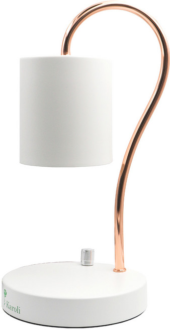 Karoli 卡蘿萊 直筒融蠟燈, 白色