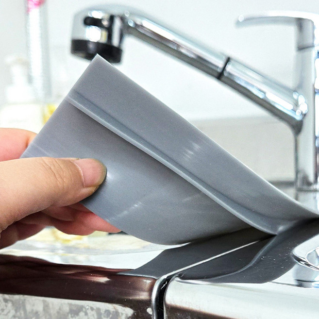 앤티스 틈새차단 내열 실리콘 가드 53cm, 그레이, 2개