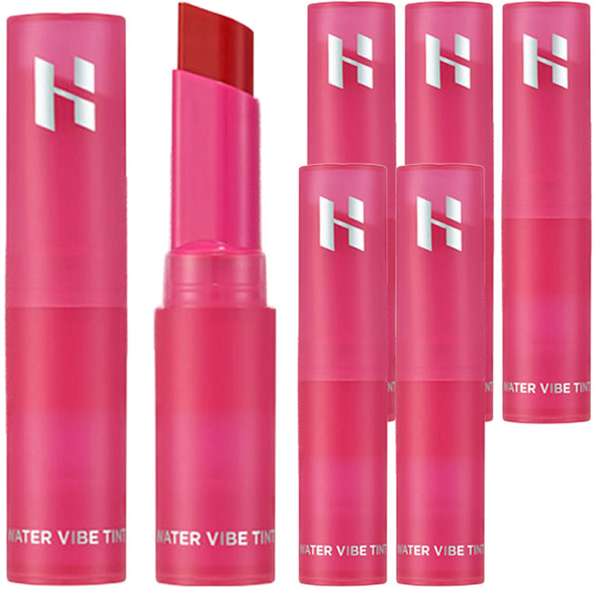 홀리카홀리카 워터 바이브 틴트, 02걸프, 6개