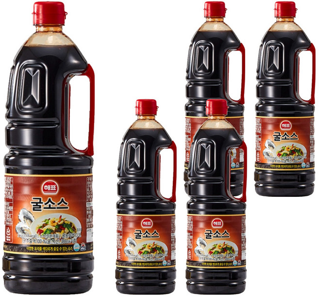 해표 굴소스, 2kg, 5개