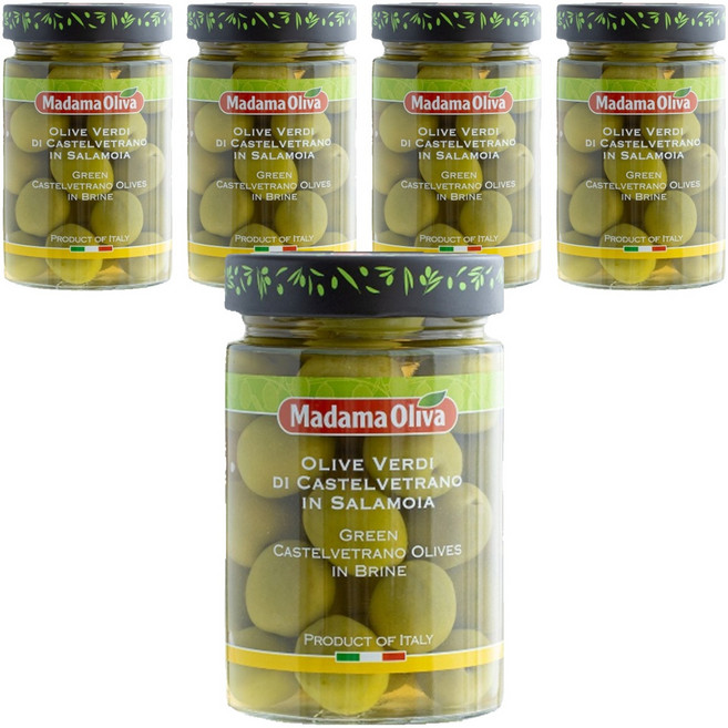 마다마올리바 그린 카스텔베트라노 올리브, 295g, 5개
