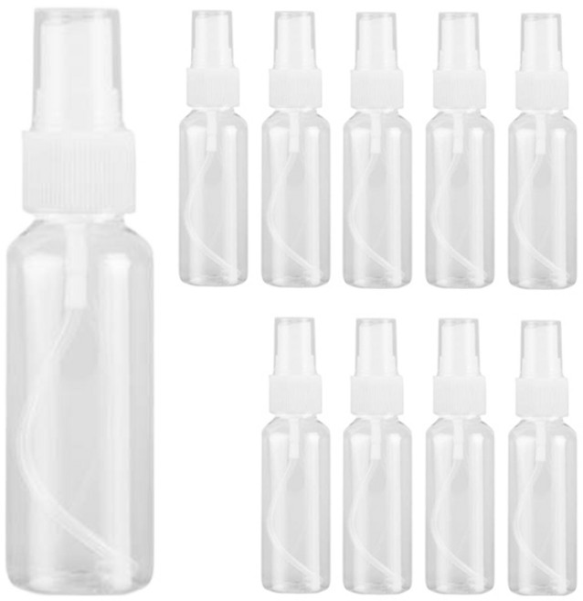 향수 미스트 스프레이 공병 용기 30ml, 흰색(캡), 10개