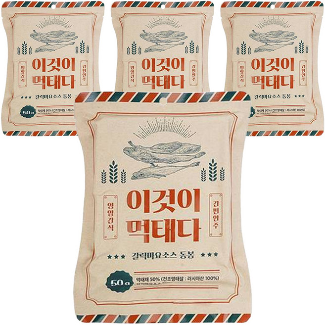 홍익상회 이것이 먹태다, 50g, 4개