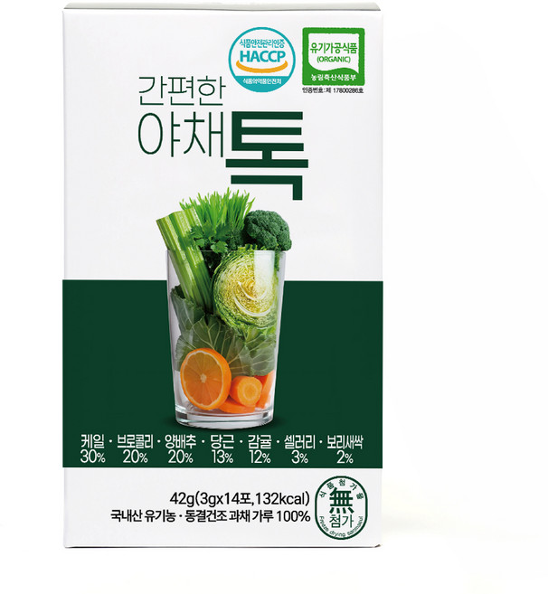 산마을 간편한 야채톡 14p, 42g, 1개