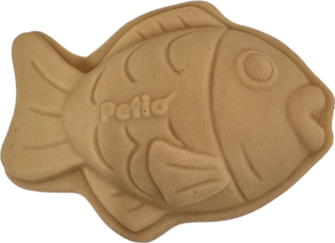 Petio 派地奧 狗狗日式點心發聲乳膠玩具, 雕魚燒, 1個
