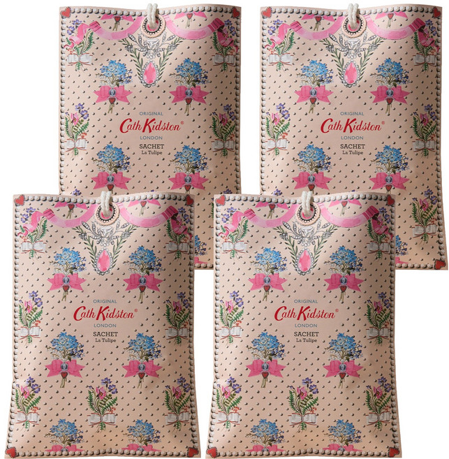 캐스키드슨 퍼퓸 사쉐 방향제, 40g, 4개, 라 튤립