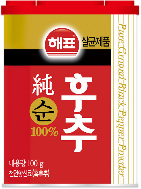 해표 순후추, 100g, 1개
