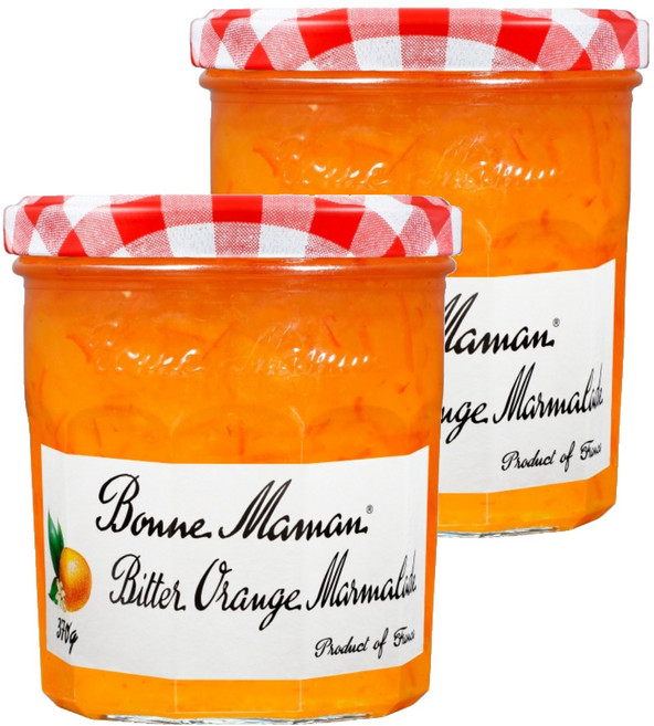 본마망 오렌지 마멀레이드, 370g, 2개