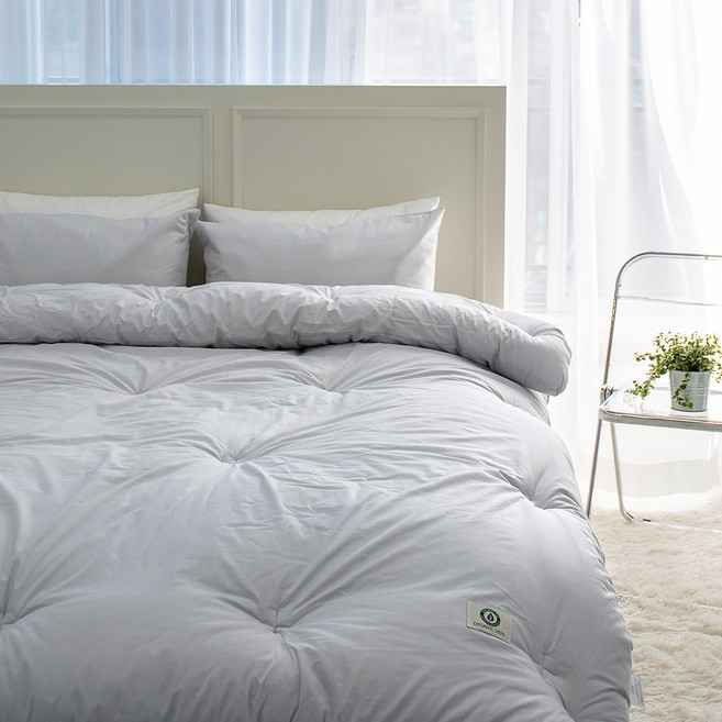 그래이불 국내산 순수 오가닉 코튼 호텔 침구 차렵이불