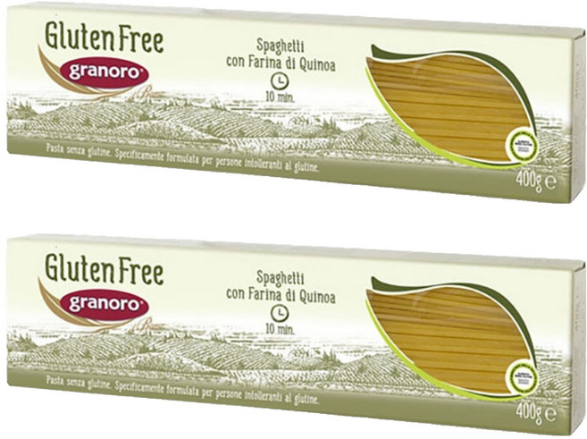 그라노로 글루텐프리 스파게티, 400g, 2개