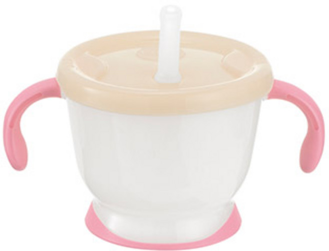 릿첼 AQ 첫걸음 머그 스트로, 핑크, 1개