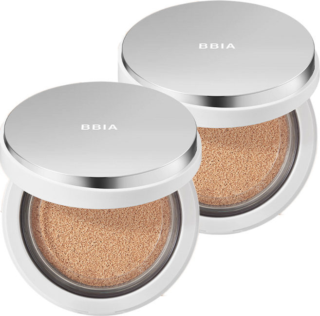 삐아 오 글로우 쿠션 15g, 23 내추럴, 2개