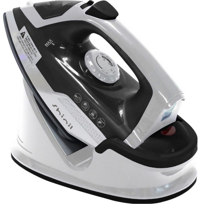 신일 무선 스팀다리미, SEI-WB20YB, 블랙+화이트