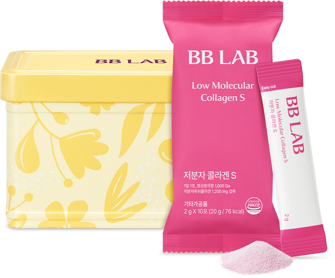 BB LAB 科研 小分子膠原蛋白粉 10條 3包入, 60g, 1盒