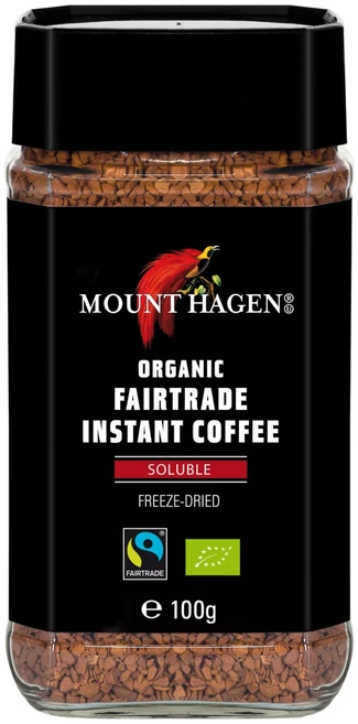 마운트하겐 유기농 인스턴트 블랙 커피, 100g, 1개입, 1개 - 쿠팡