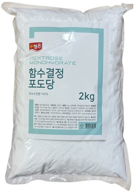 청은 함수결정포도당, 2kg, 1개