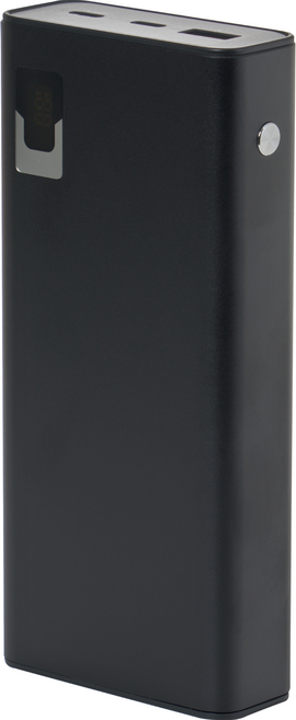 지파워 갤럭시 / 아이폰 전기종 호환 PD30W 초고속 보조배터리 20000mAh + CtoC 충전케이블 세트, SRPB200-PD30, 블랙