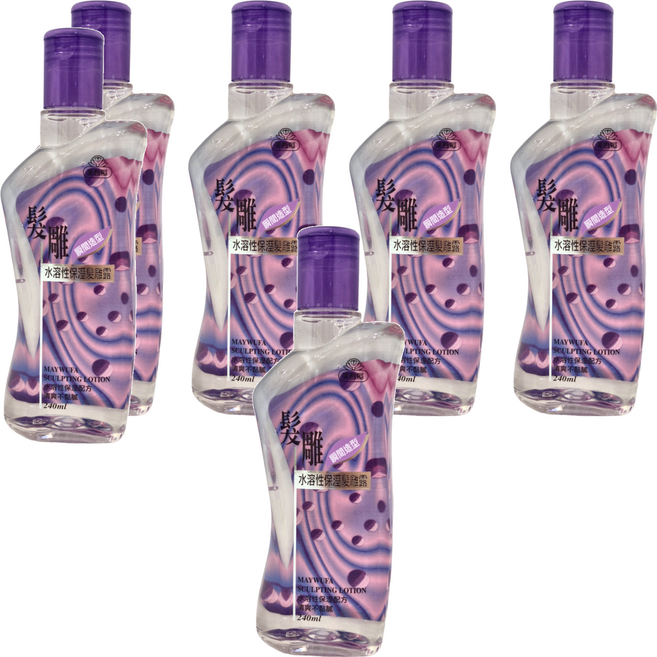 美吾髮 水溶性保濕髮雕露, 240ml, 6瓶